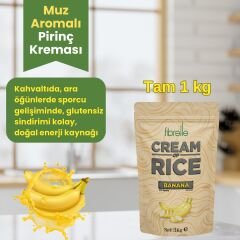 Fibrelle Cream Of Rice - Muz Aromalı - 1 Kg