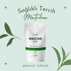 Fibrelle Saf Matcha - 50 g ( Doypak ) Aromasız