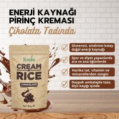 Fibrelle Cream Of Rice - Çikolata Aromalı - 1 Kg