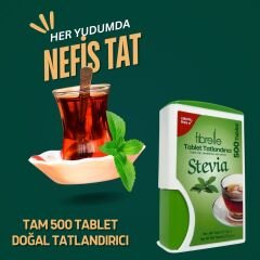 Fibrelle Stevialı Tablet Tatlandırıcı 500'lük Kutu
