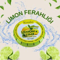 Fibrelle Stevialı Limon & Lime Aromalı Şekersiz Şeker (12 gr )