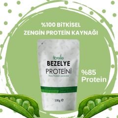 Fibrelle Bezelye Proteini Tozu 100 g