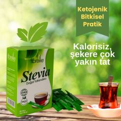 Fibrelle Ultra Stevialı Tatlandırıcı 0,5 gr (80 Adetlik) Kutu