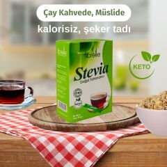 Fibrelle Ultra Stevialı Tatlandırıcı 0,5 gr (80 Adetlik) Kutu