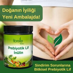 Fibrelle İnülin Prebiyotik Lif - (500g Plastik Ambalaj)
