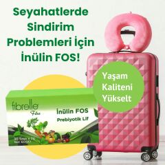FİBRELLE İnülin Fos Prebiyotik Lif 2 gr saşe (30 adet kutu)