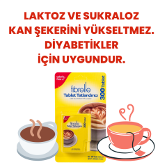 Fibrelle Suc. Bazlı Tablet Tatlandırıcı 300'lük Kutu