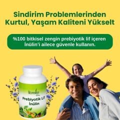 Fibrelle İnülin Prebiyotik Lif - ( 250g Plastik Ambalaj ) INULIN