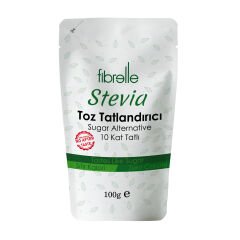 Fibrelle Ultra Stevialı Tatlandırıcı 1 x 10 ( Doypak ) 100 g