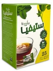 Fibrelle Slim Sweetener Sachet with Stevia & Sucralose ( 1 g ) 50 Pcs Sachet İn Box 50 g/Box
